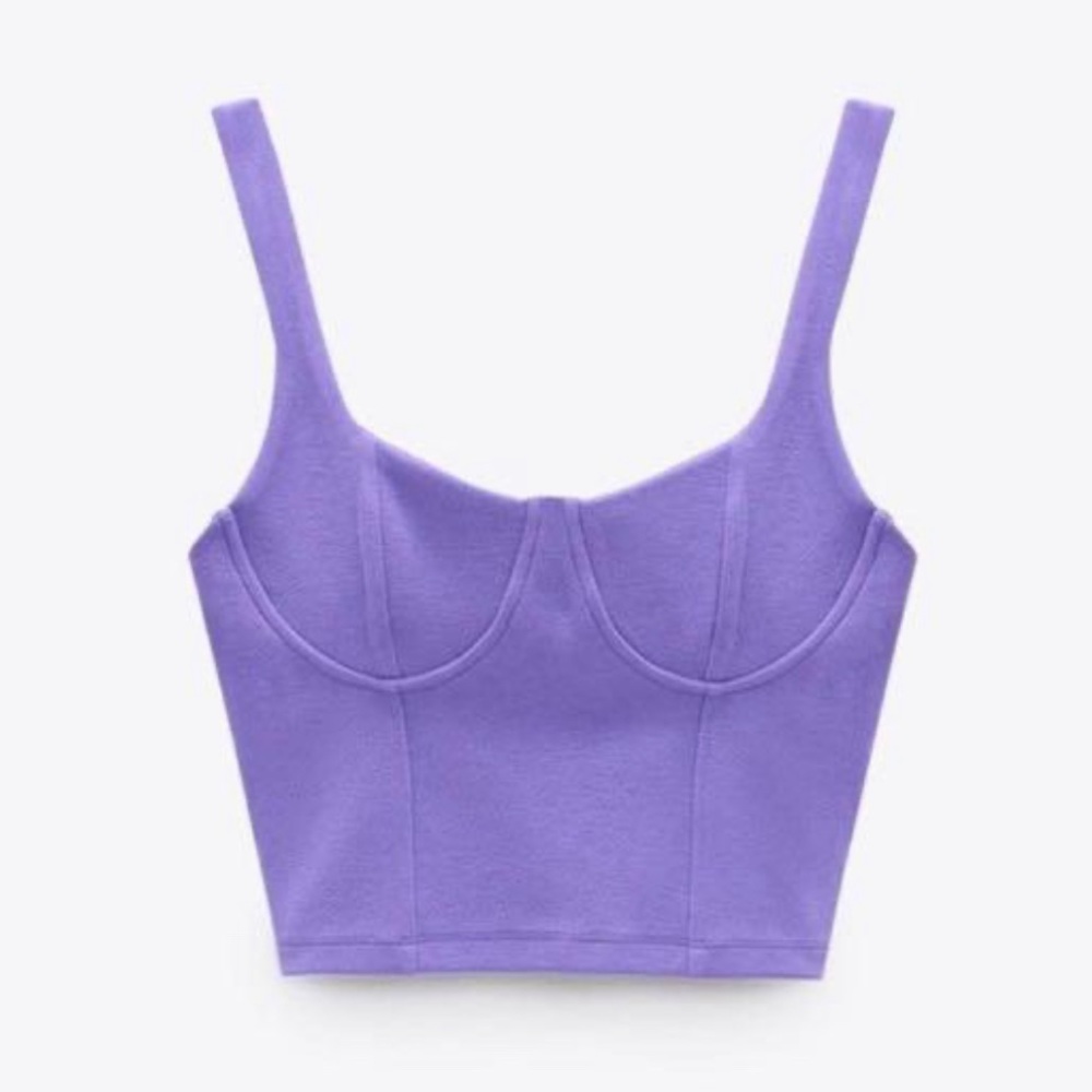 Zara crop tank